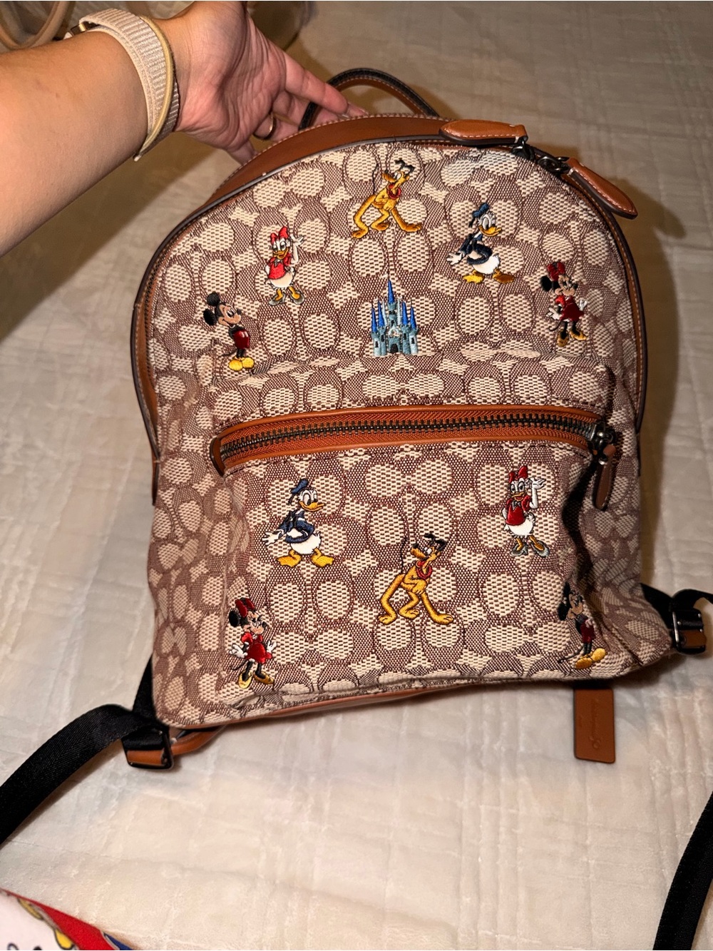 Coach X Disney Mickey and friends back pack - Picture 1 of 6
